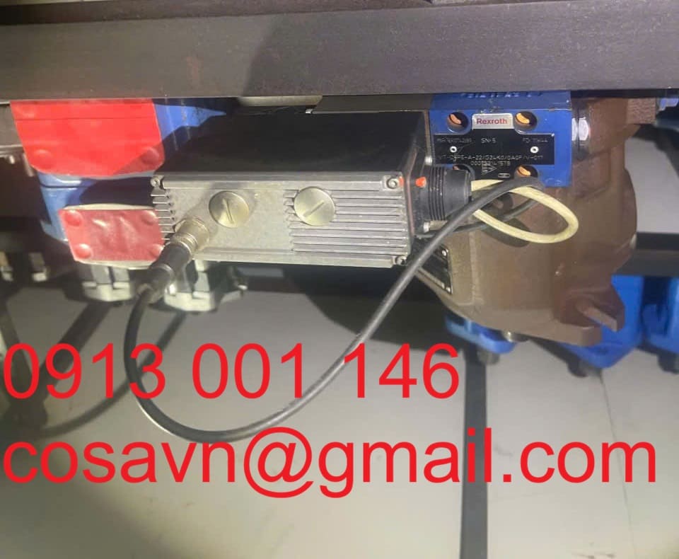 Van tỷ lệ Bosch Rexroth dòng VT-DFPE với hệ thống điện tử tích hợp (OBE) VT-DFPE